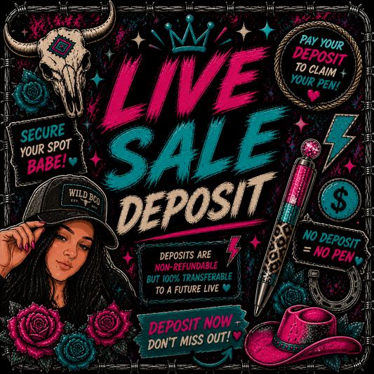 Live Sale Deposit